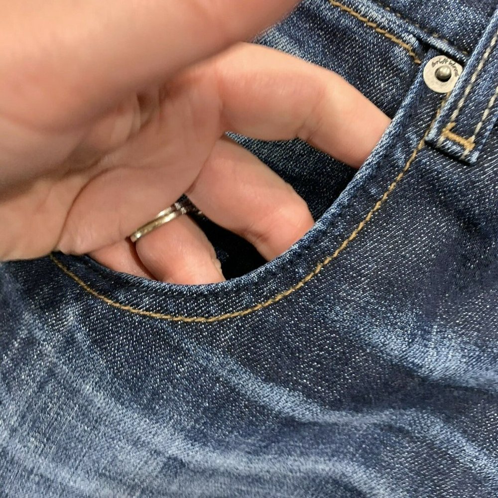 Driftwood Brad Men’s Sz 31 Straight Leg Stretch Jean Denim Jeans Distressed M203 - Picture 8 of 11